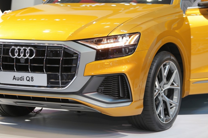 audi q8 va a7 sportback xuat hien tai vms 2018