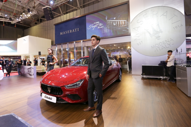 maserati ra mat loat xe moi tai vms 2018