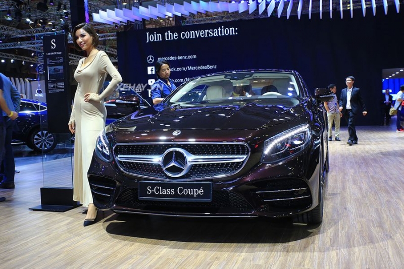 toan canh gian hang mercedes benz tai vms 2018