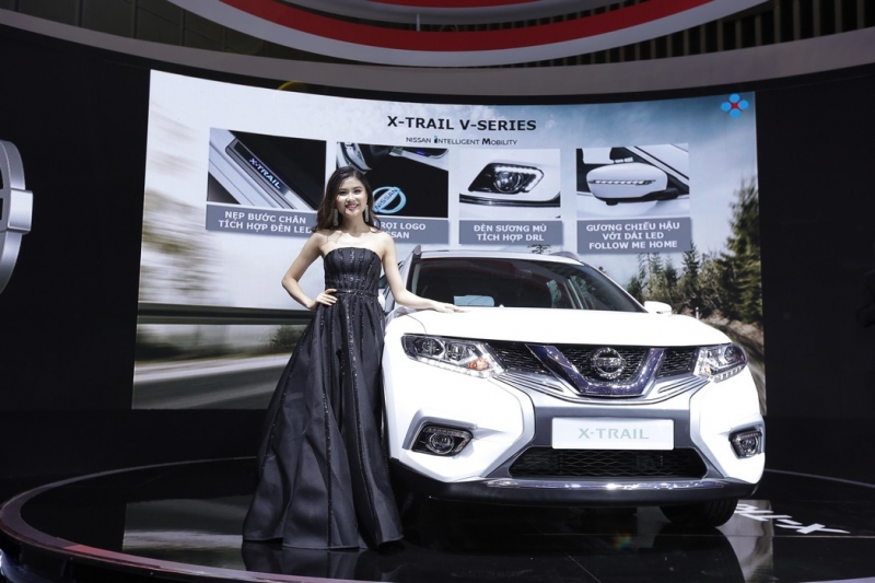 nissan dua 4 mau xe den trien lam vms 2018