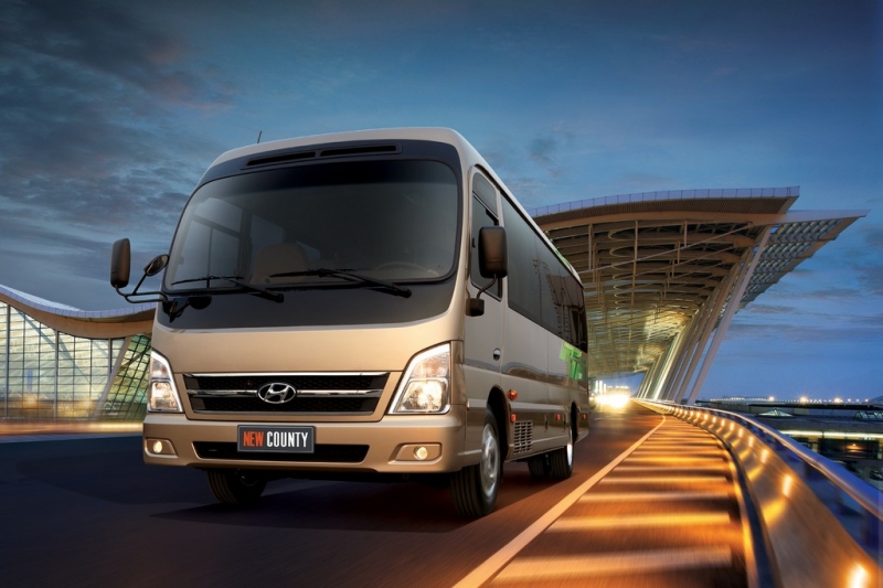 Hyundai County mới giá 1,4 tỷ đồng hyundai county the he moi ra mat gia 14 ty dong