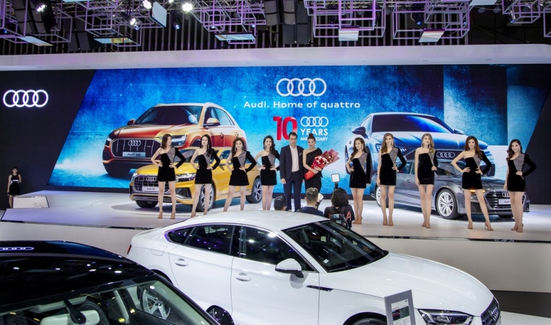 Ngất ngây với dàn đại sứ Audi tại Việt Nam ngat ngay voi dan dai su audi tai viet nam