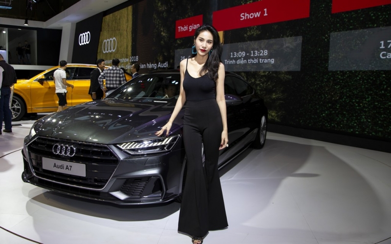 Ngất ngây với dàn đại sứ Audi tại Việt Nam ngat ngay voi dan dai su audi tai viet nam
