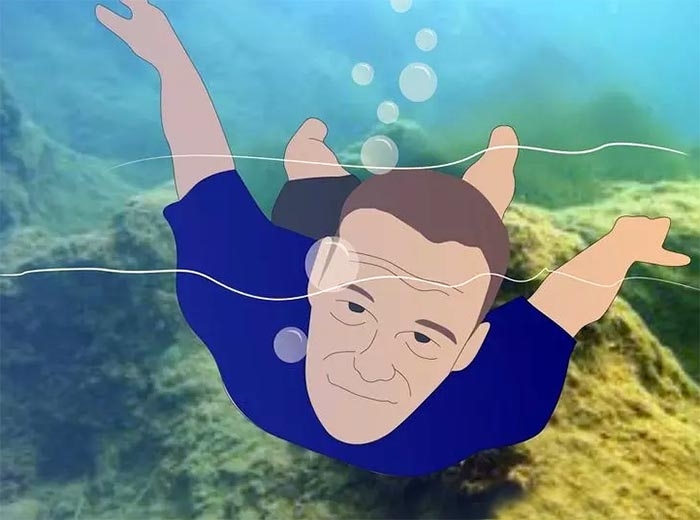 Làm sao để thoát hiểm khi ô tô rơi xuống nước? lam sao de thoat hiem khi o to roi xuong nuoc