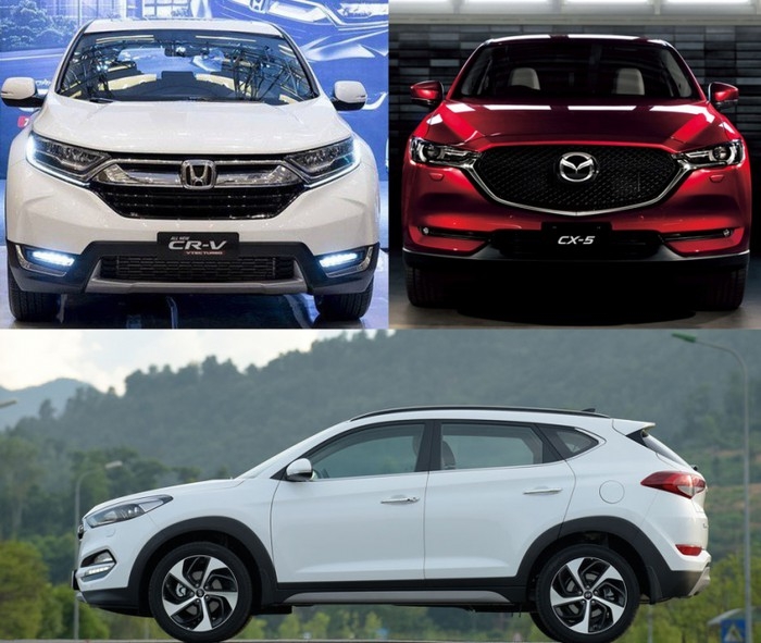 ngoi vuong cua mazda cx 5 lung lay boi honda cr v hyundai tucson