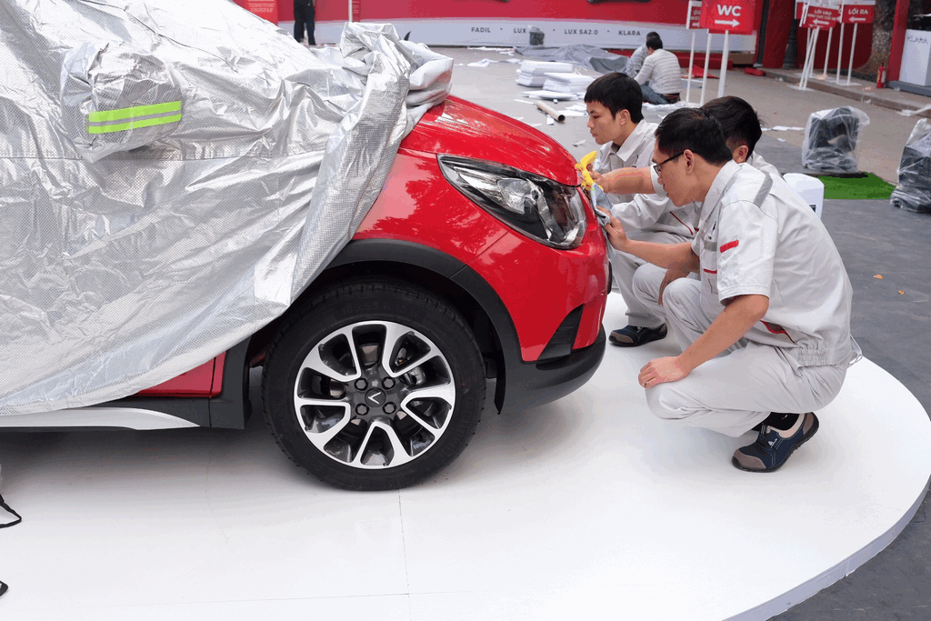 he lo hang nong vinfast truoc gio ra mat