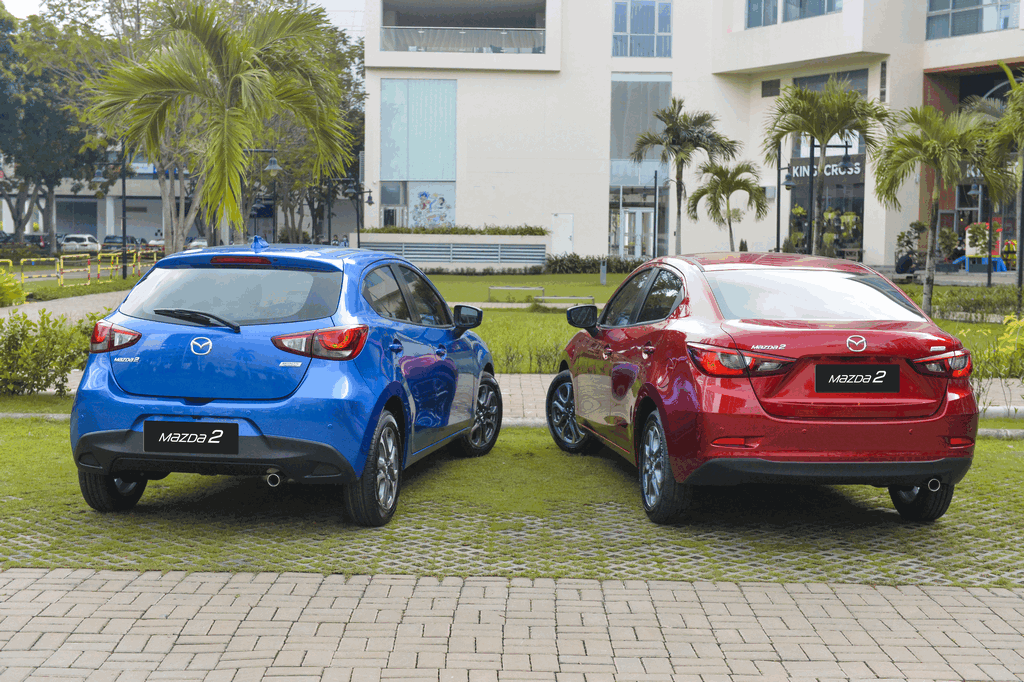 chum anh mazda2 2019 tai viet nam