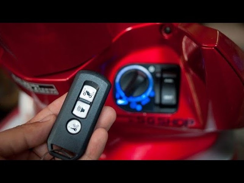 Những bất tiện của Smartkey trên xe máy Những bất tiện của Smartkey trên xe máy