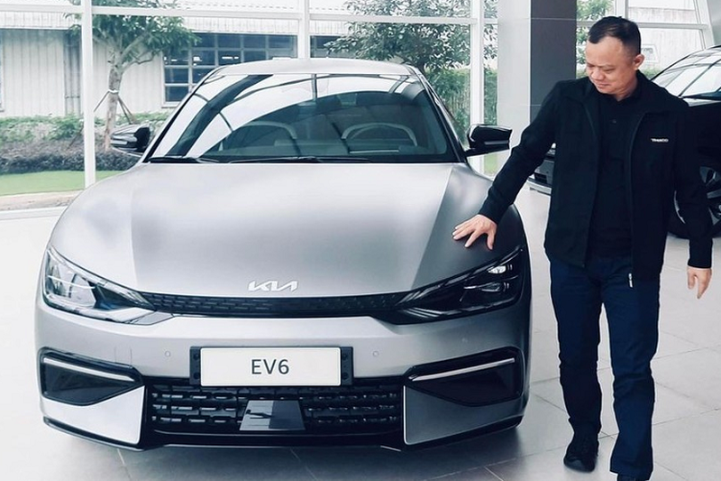 KIA EV6 bất ngờ lộ diện tại Việt Nam, chờ ngày ra mắt