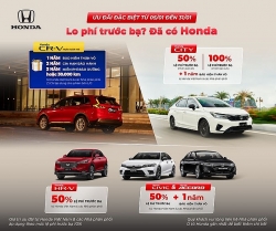 Honda Việt Nam ưa đãi tới 100% phí trước bạ cho khách mua xe ô tô
