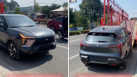 mitsubishi xforce ve dai ly chuan bi ra mat