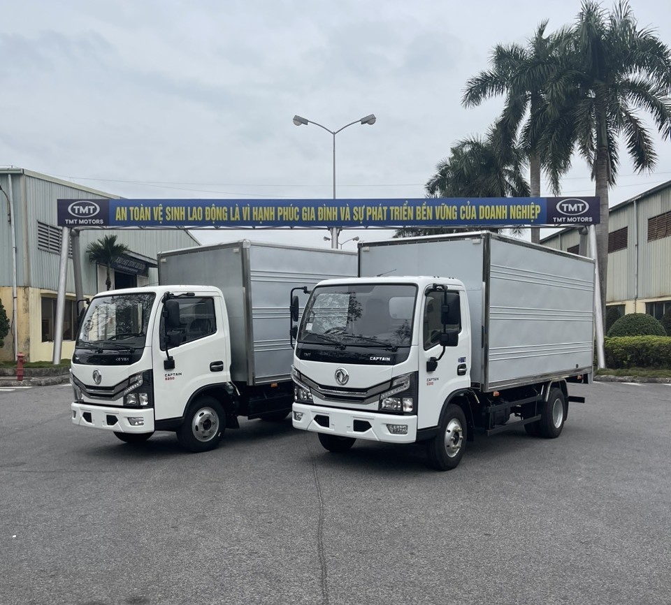 TMT Motors ra mắt 2 mẫu xe tải nhẹ đô thị