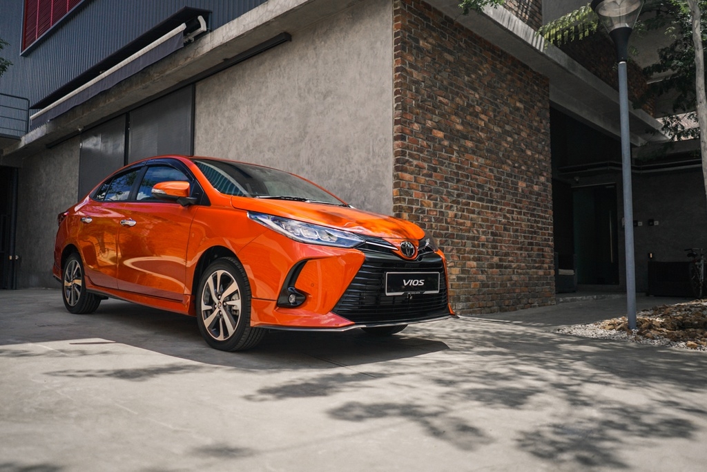 Bản nâng cấp mới Toyota Vios 2021 ra mắt tại Malaysia