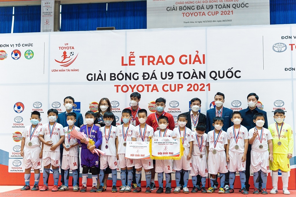 Sông Lam Nghệ An vô địch Giải Bóng đá U9 toàn quốc Toyota Cup 2021
