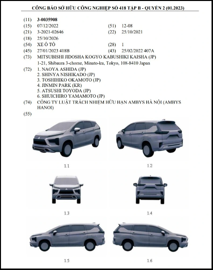 Mitsubishi Xpander rục rịch có bản nâng cấp tại Việt Nam