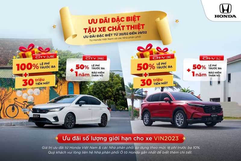 Ô tô đua giảm giá sau Tết, khách hàng tiết kiệm cả trăm triệu