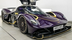 Cận cảnh Aston Martin Valkyrie Anemos độc nhất của đại gia Thái Lan