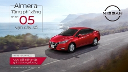 Nissan Almera được miễn tiền xăng hơn 4 năm