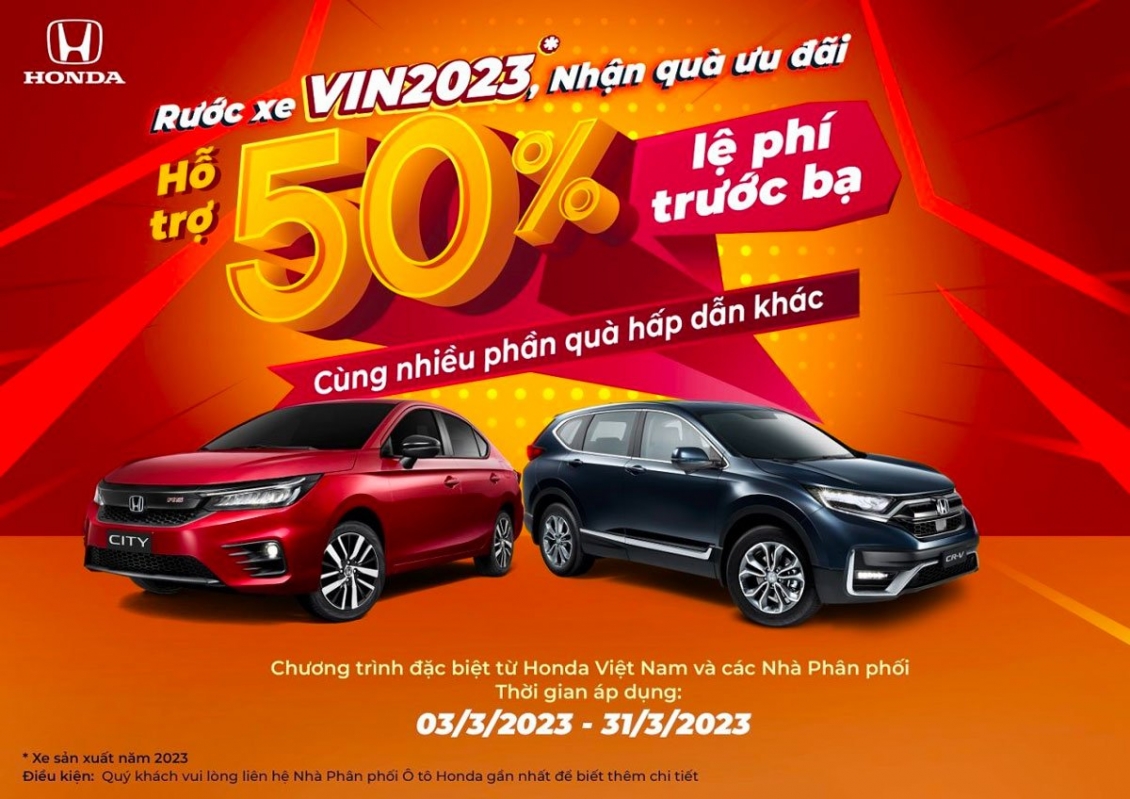 Nhận ngay ưu đãi 100 lệ phí trước bạ khi mua Honda CRV  Automotive   Thông tin hình ảnh đánh giá xe ôtô xe máy xe điện  VnEconomy