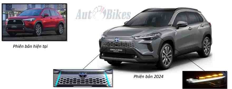 Toyota Corolla Cross 2024 sắp ra mắt Việt Nam có gì đặc biệt?