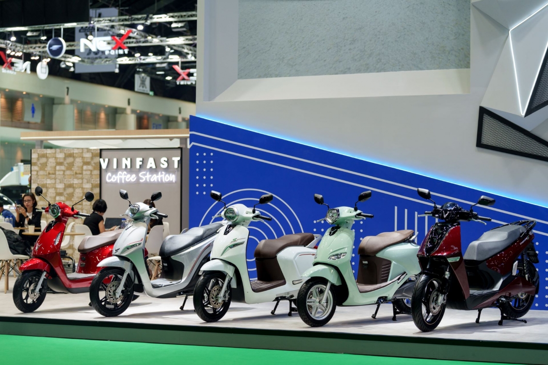 Dù ở phân khúc nào, các mẫu xe máy điện của VinFast đều mang vẻ ngoài thời trang, trẻ trung.
