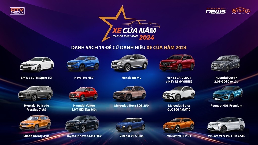 Mercedes-Benz GLC300 4Matic được bình chọn là Xe của năm 2024 tại Việt Nam