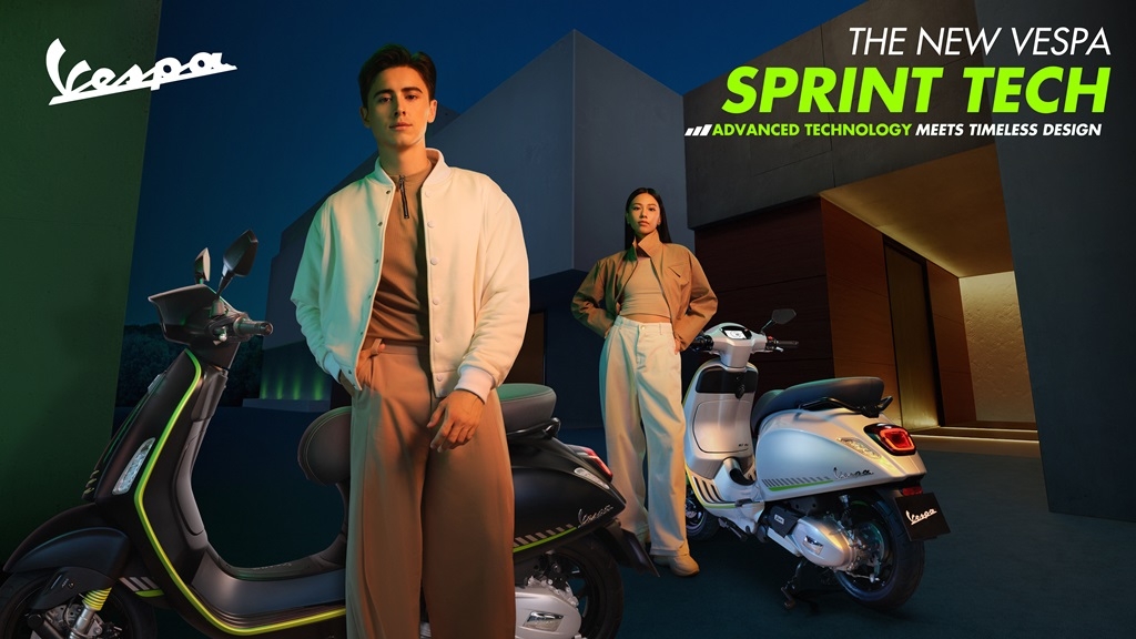Vespa Sprint Tech 2025 ra mắt Việt Nam, giá từ 104 triệu đồng