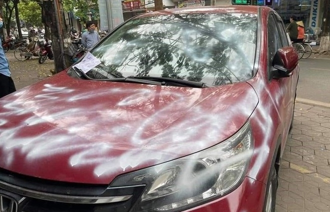 Vụ Honda CR-V bị phun sơn có thể phải đối diện với án phạt tù