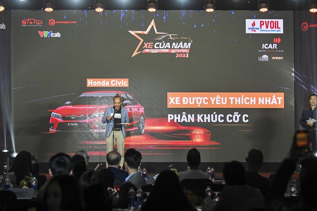 Honda City, Civic và HR-V được vinh danh tại chương trình 'Xe của năm 2023'