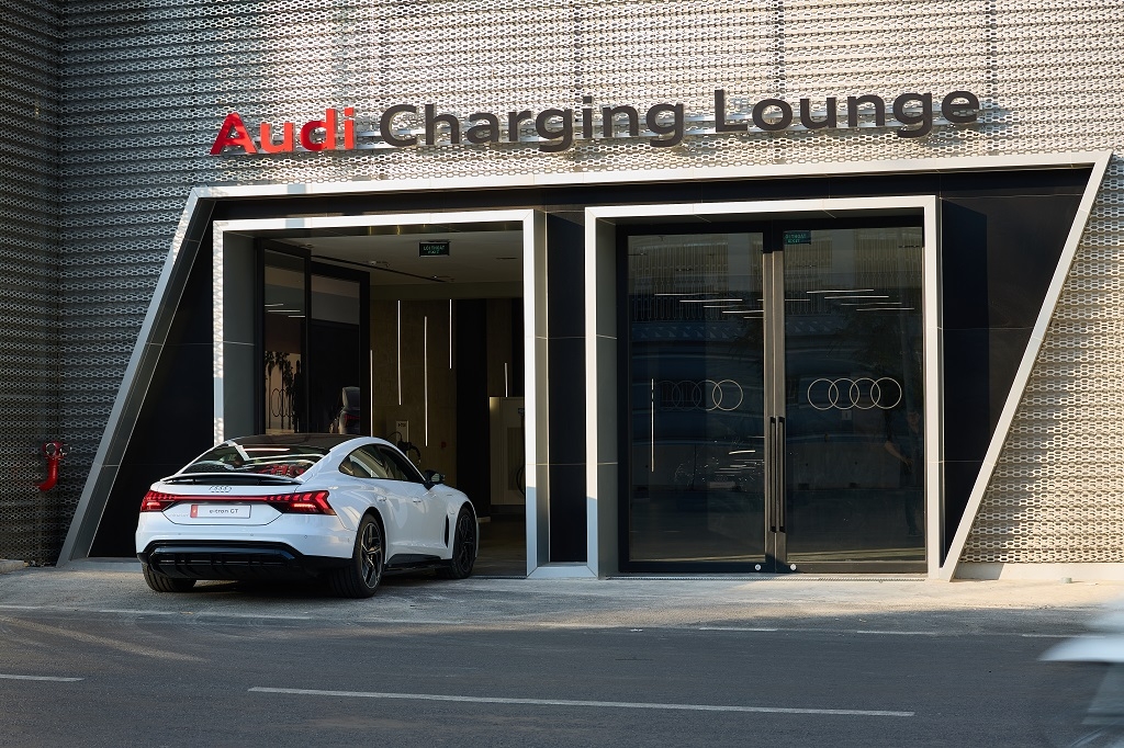 Audi Charging Lounge 