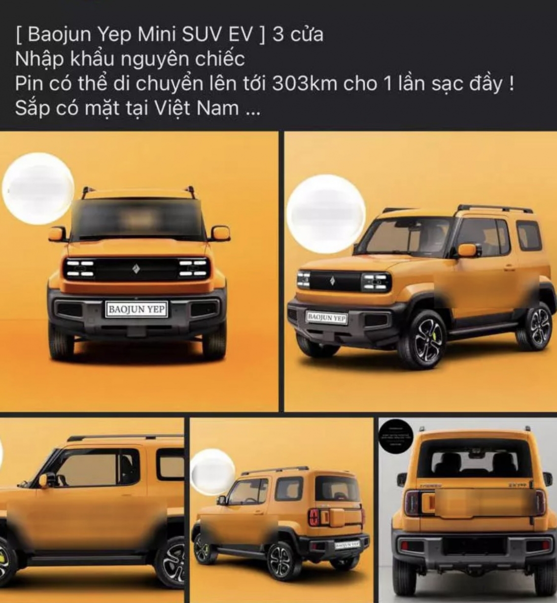 Baojun Yep sắp bán ở Việt Nam, cạnh tranh với VinFast VF3