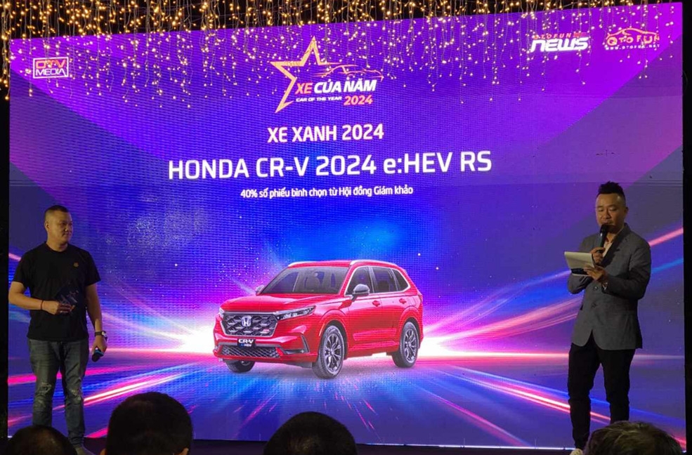 Honda CR-V và Honda Civic nhận Giải thưởng