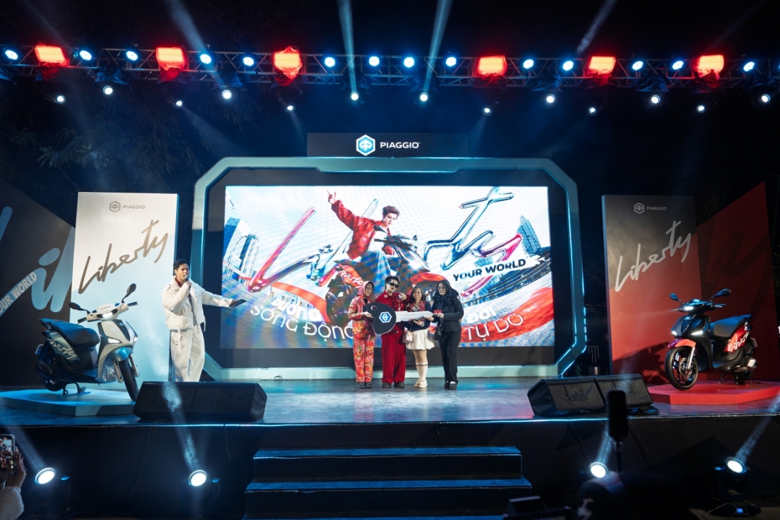 Xe ga bản giới hạn Liberty Z lần đầu tiên xuất hiện tại Hà Nội Xe ga bản giới hạn Liberty Z lần đầu tiên xuất hiện tại Hà Nội