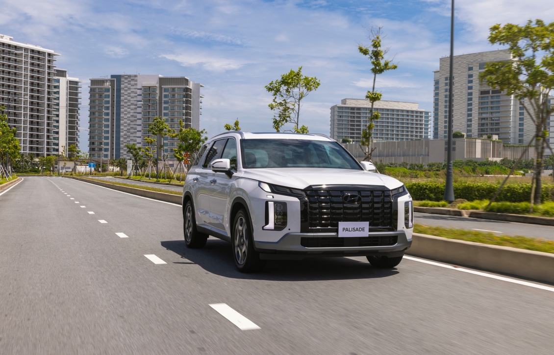 Khách hàng mua Hyundai Palisade được ưu đãi 50% phí trước bạ trong tháng 4