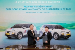 G7 Taxi mua gần 900 xe điện VinFast triển khai dịch vụ taxi xanh