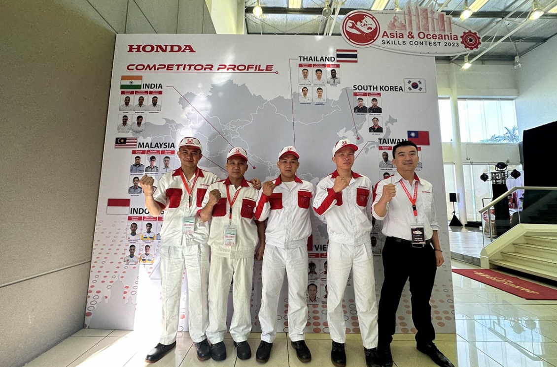 Honda Việt Nam đạt giải cao tại Hội thi kỹ thuật viên xuất sắc cấp châu lục Honda Việt Nam đạt giải cao tại Hội thi kỹ thuật viên xuất sắc cấp châu lục