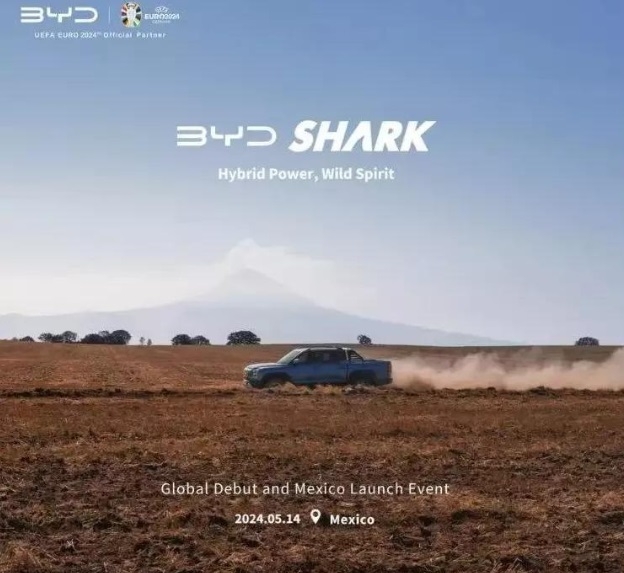 BYD sắp ra mắt bán tải điện BYD Shark