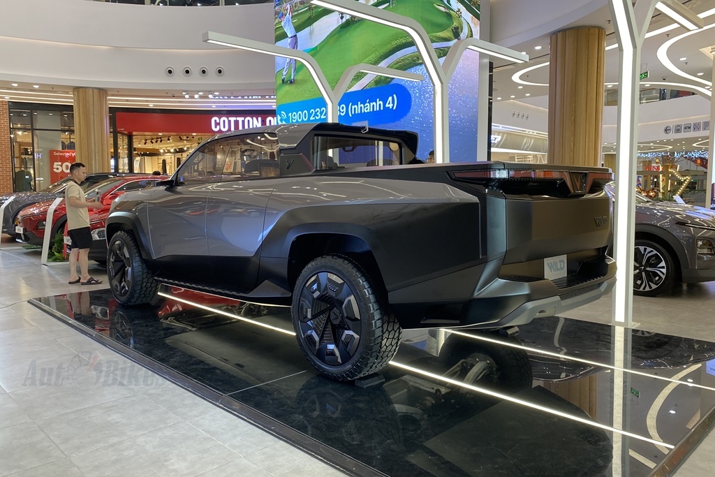 Ảnh chi tiết xe bán tải ý tưởng của VinFast VF Wild tại Việt Nam