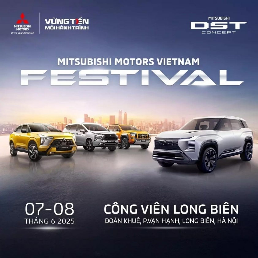 Mitsubishi DST Concept sẽ ra mắt thị trường Việt vào tháng 6