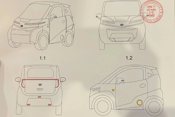 Lộ diện ô tô điện mới của TMT Motors tại Việt Nam