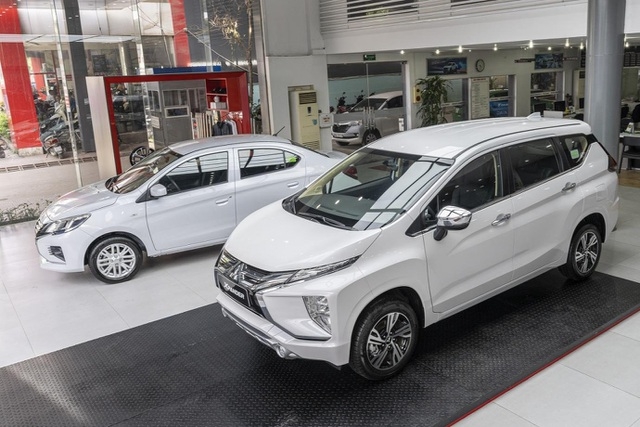 Tháng 8, mua xe Mitsubishi được giảm 50% phí trước bạ