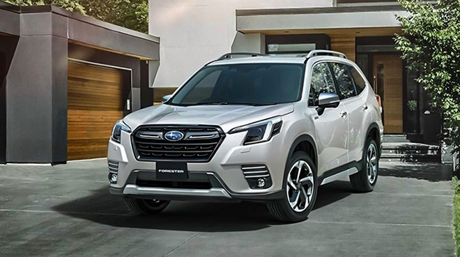 Subaru Forester 2022 ra mắt, chờ ngày về Việt Nam