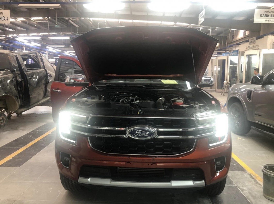 Ford Everest 2022 tại Việt Nam tiếp tục lộ thông số kỹ thuật chi tiết