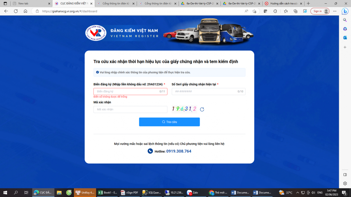 Gần 2 triệu xe ô tô được tự động gia hạn đăng kiểm từ hôm nay