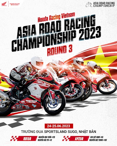 Chặng 3 ARRC 2023 sẽ diễn ra tại trường đua Sugo, Nhật Bản