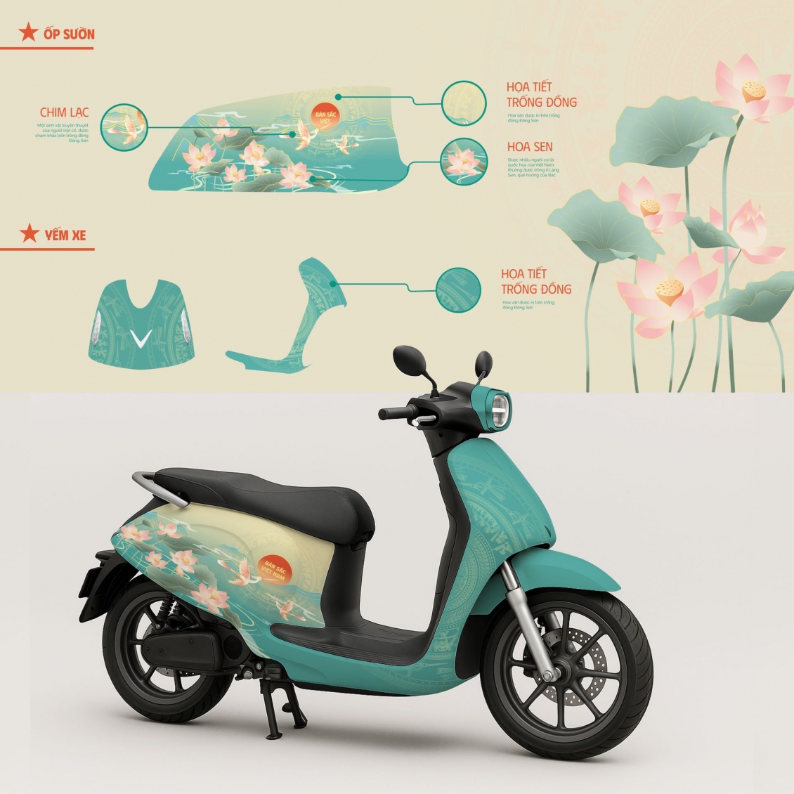 Nhận cả trăm bài dự thi, cuộc thi sáng tạo xe máy điện “Bản sắc Việt” bước vào chặng nước rút