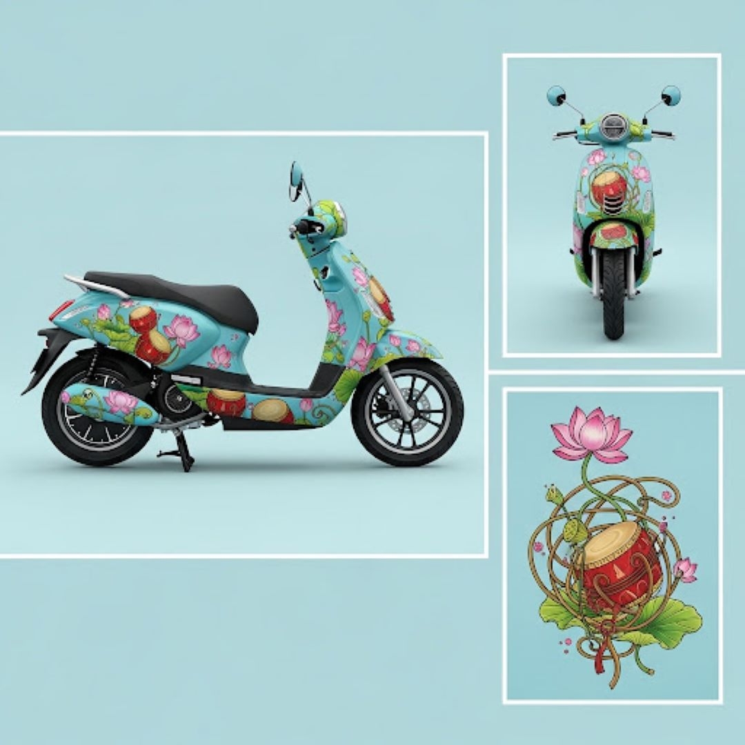 Nhận cả trăm bài dự thi, cuộc thi sáng tạo xe máy điện “Bản sắc Việt” bước vào chặng nước rút