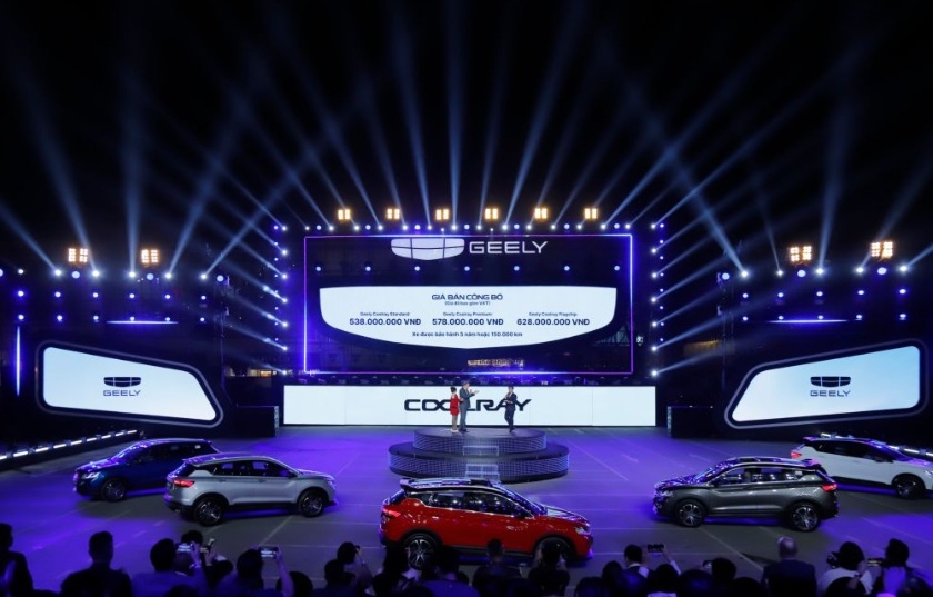 Geely giữ kế hoạch xây dựng nhà máy tại Việt Nam