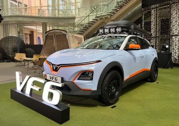 VinFast VF 6 tại Indonesia có bản độ camping