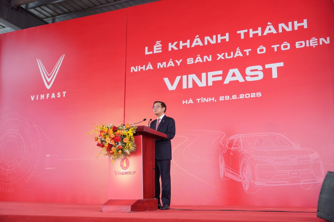 VinFast khánh thành nhà máy tại Hà Tĩnh VinFast khánh thành nhà máy tại Hà Tĩnh